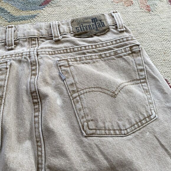 Vintage 90s Silvertab Baggy Jeans 32x32 Skater 1992 Levi's Wide Leg - Picture 8 of 10